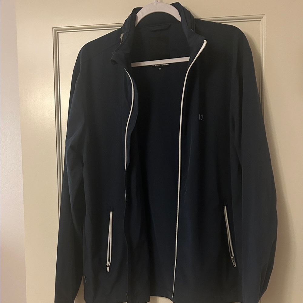 Men's Navy LinkSoul Jacket with White Accents